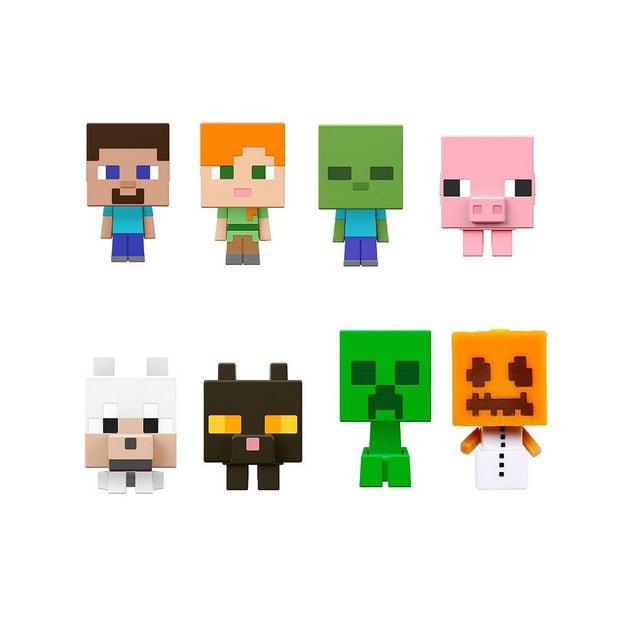 Minecraft Mob Head Minis Action Figures - Assorted* | Target Australia