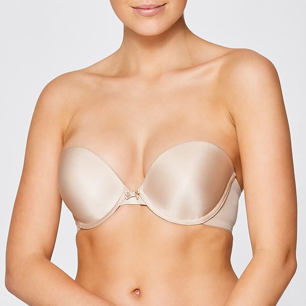 target strapless bra