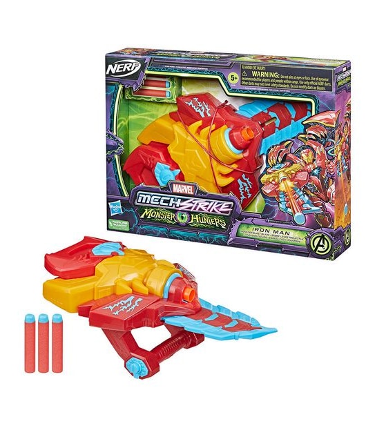Marvel Mech Strike Monster Hunters Iron Man Monster Blast Blade