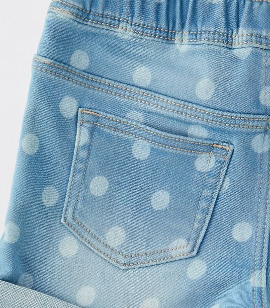 Wonder Denim Polka Dot Shorts