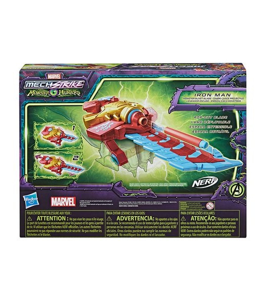 Marvel Mech Strike Monster Hunters Iron Man Monster Blast Blade
