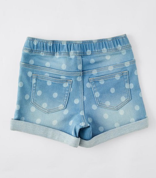 Wonder Denim Polka Dot Shorts