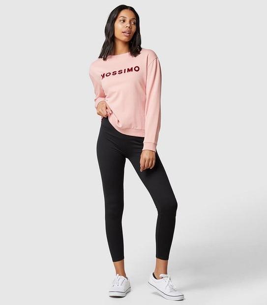 Mossimo Monica Crew Jumper - Pink