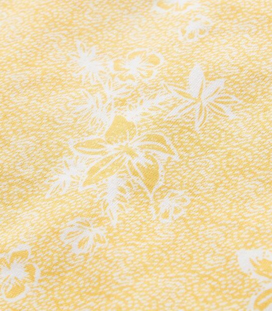 Piping Hot Floral Tie Hem
