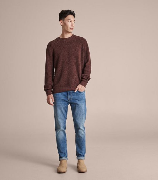 Fishermans Rib Knit Jumper