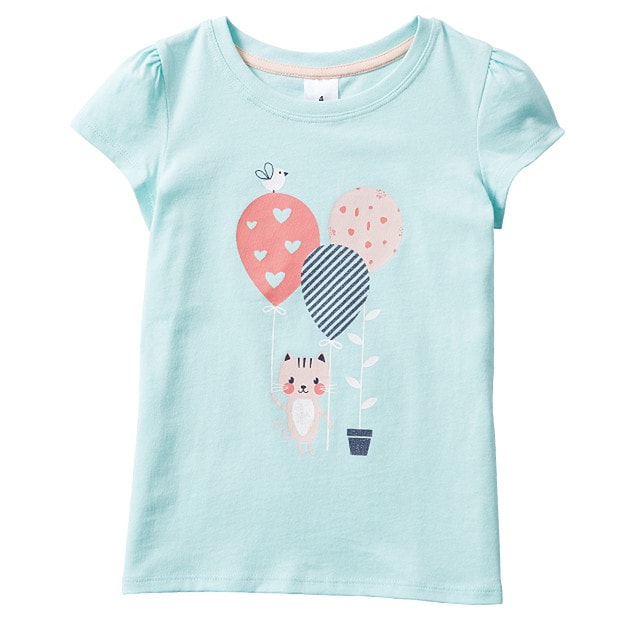 Girls' Short Sleeve Print TShirt Target Australia