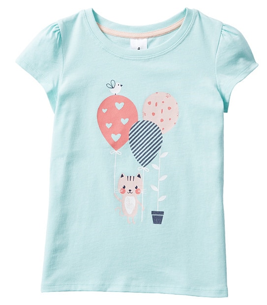 Girls' Short Sleeve Print T-Shirt | Target Australia