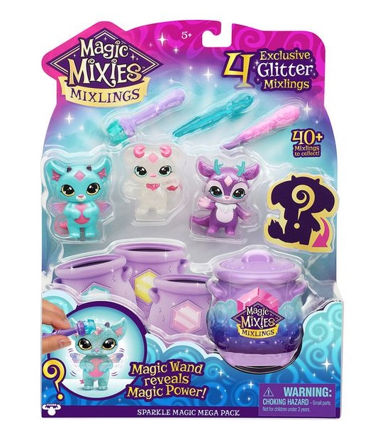 Magic Mixies Mixlings Sparkle Magic Mega Pack
