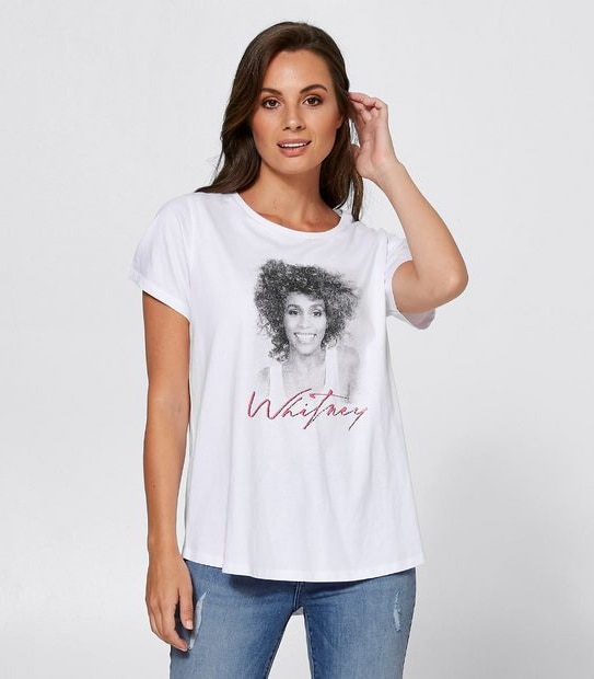 Whitney Houston Licensed T-Shirt
