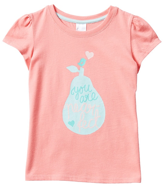 Girls' Short Sleeve Print T-Shirt