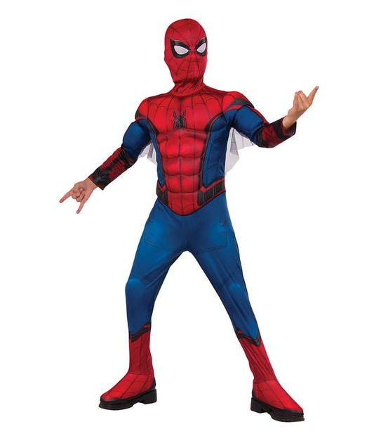 Spider-Man Kids Deluxe Costume Sizes 3-8 - Assorted