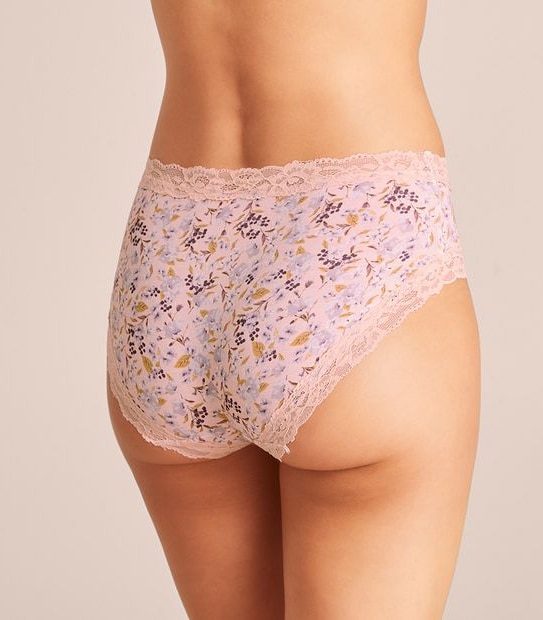Modal and Lace Midi Briefs; Style: WS5189TF