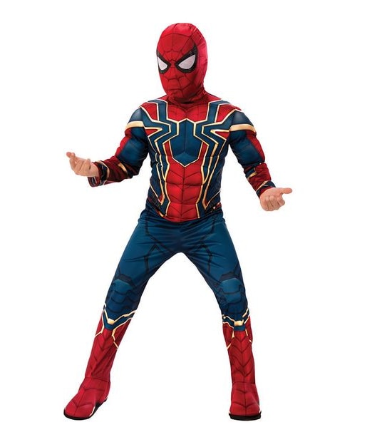 Spider-Man Kids Deluxe Costume Sizes 3-8 - Assorted