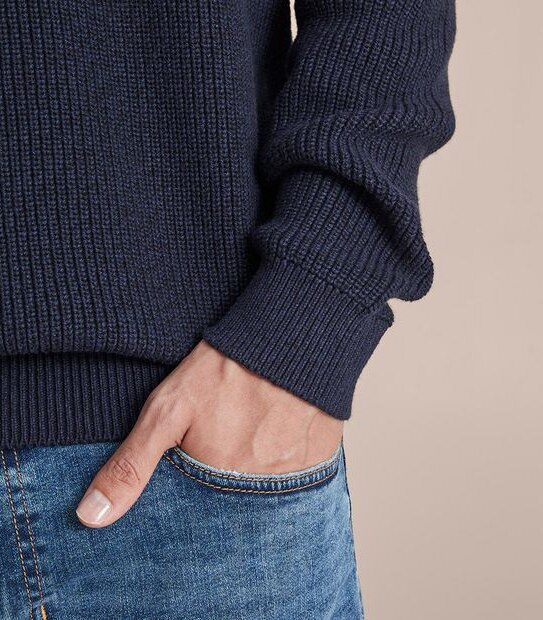 Fishermans Rib Knit Jumper Target Australia