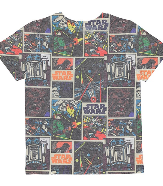 Star Wars Short Sleeve Comic Print T-Shirt
