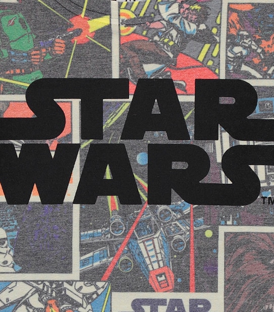 Star Wars Short Sleeve Comic Print T-Shirt