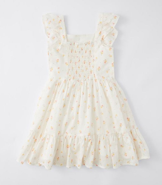 Floral Ruffle Dress