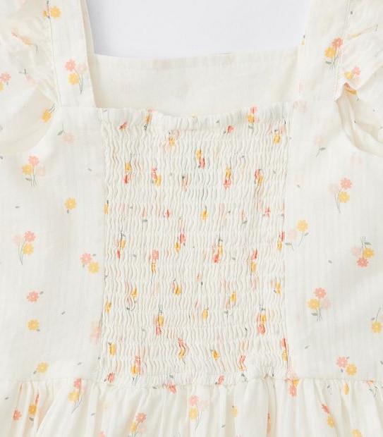 Floral Ruffle Dress
