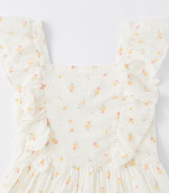 Floral Ruffle Dress