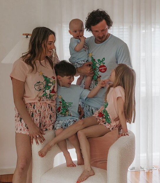 Kids Christmas Grinch Family Matching Cotton Pyjama Set