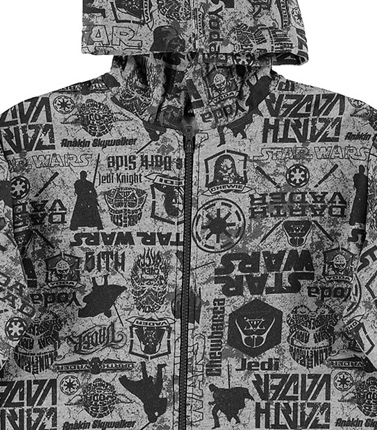 Star Wars Zip Through Print Hoodie 3 of 3