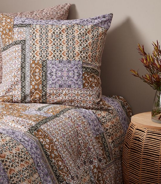 Elowen Folk Tile European Pillowcase