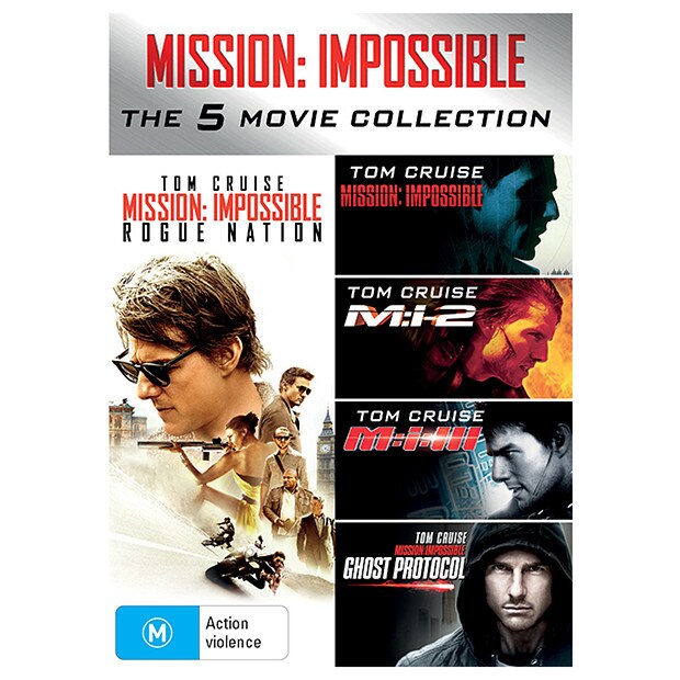 Mission Impossible 5 Pack Movie Collection - DVD | Target ...