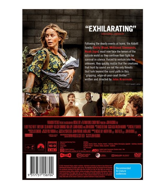 A Quiet Place - Part II - DVD