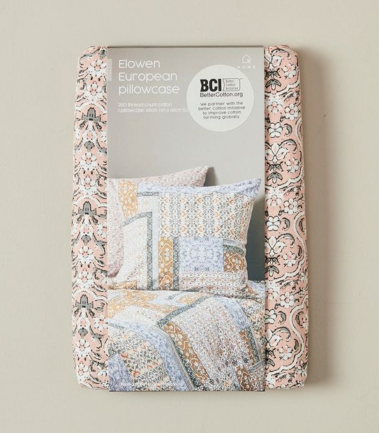 Elowen Folk Tile European Pillowcase