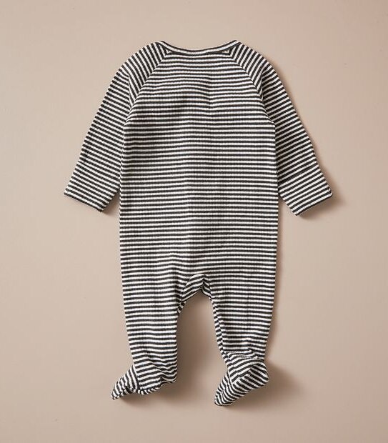 Baby Organic Cotton Rib Coverall