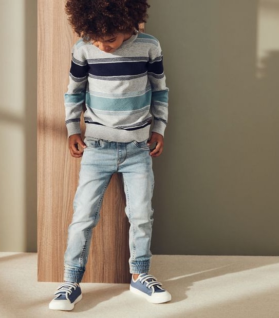 Kids Canvas Double Strap Sneakers