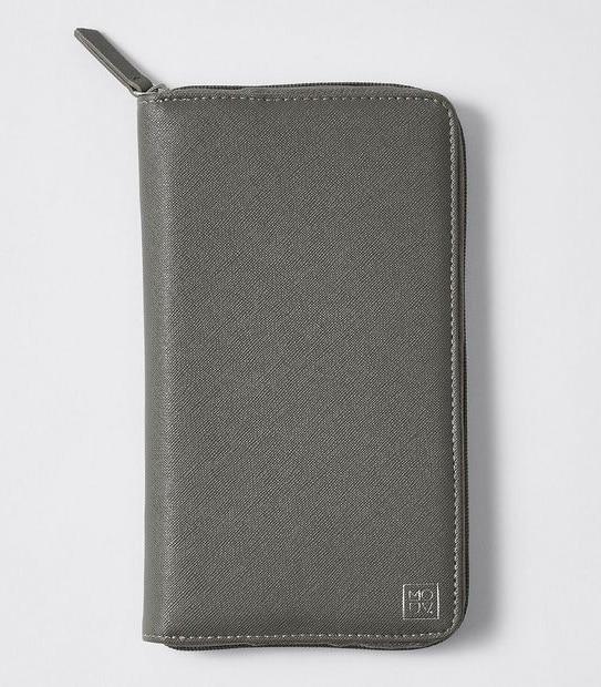 MOUV Large Travel Wallet - Charcoal