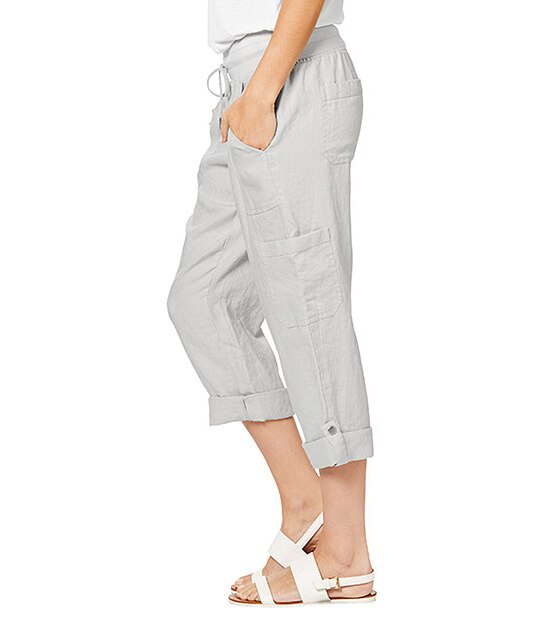 Linen Yoga Pants - Microchip