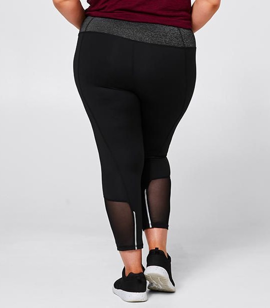 Belle Curve Active Mesh Leggings 2 of 3