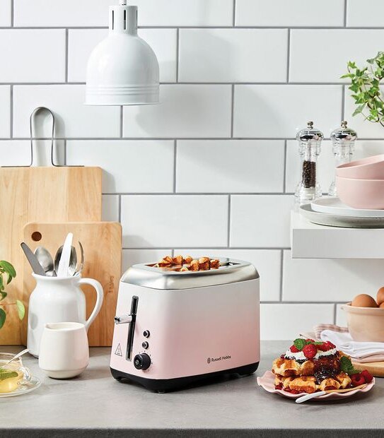 Russell Hobbs 2 Slice Toaster Camden Pink RHT82PKF Target Australia