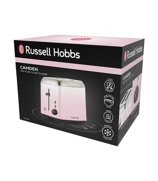 Russell Hobbs 2 Slice Toaster Camden Pink RHT82PKF Target Australia