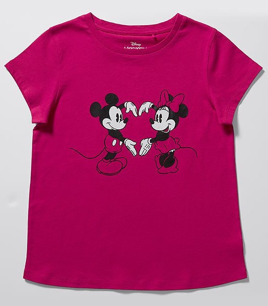 Disney Mickey Mouse Short Sleeve T-Shirt