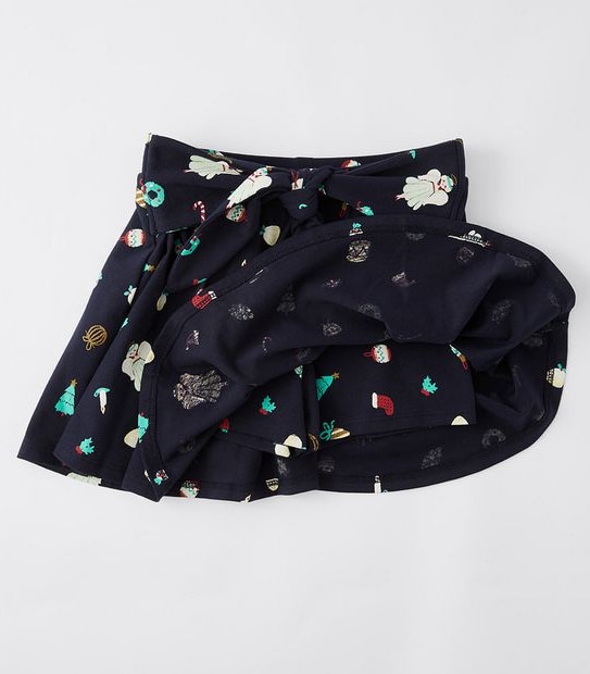 Organic Cotton Christmas Skater Skirt 3 of 5