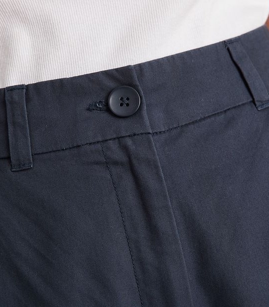 Longline Twill Shorts