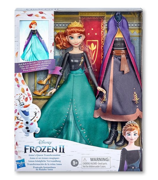 Disney's Frozen 2 Anna's Queen Transformation Fashion