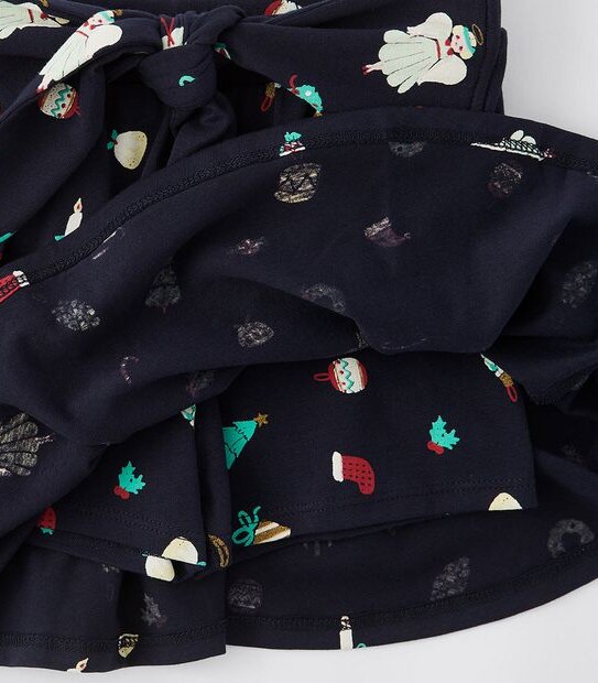 Organic Cotton Christmas Skater Skirt 4 of 5