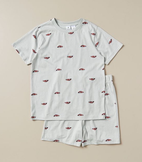 Organic Cotton Cars Pyjama Set