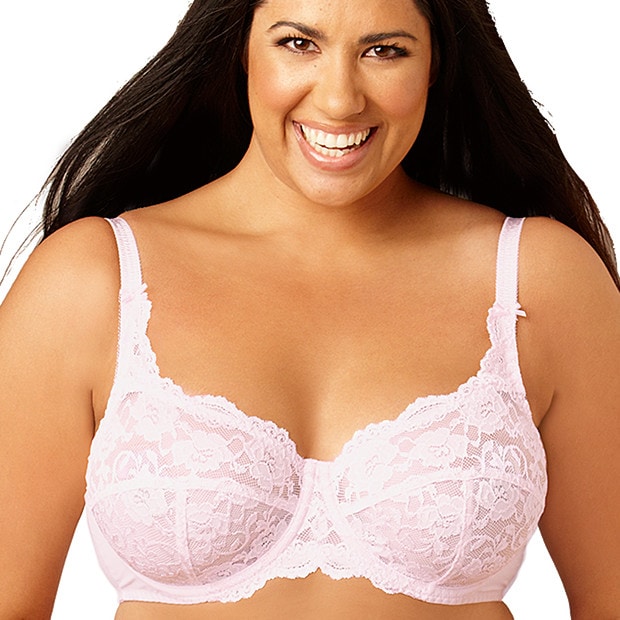Kirsty Full Figure Bra - Barely Pink, Sizes 14G-22G Kirsty Full Figure Bra - Barely Pink, Sizes 14G-22G