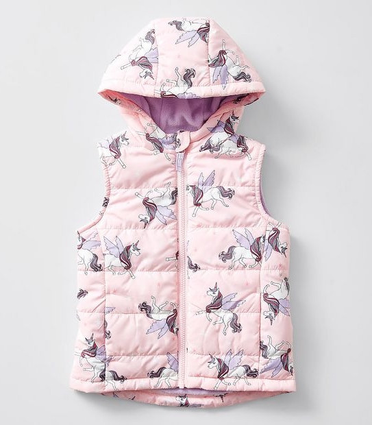 Fleece Lined Puffer Vest