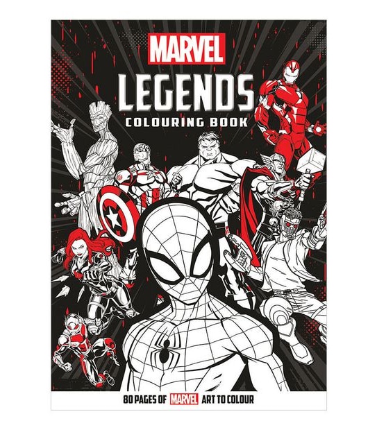 Marvel: Legends Adult Colouring