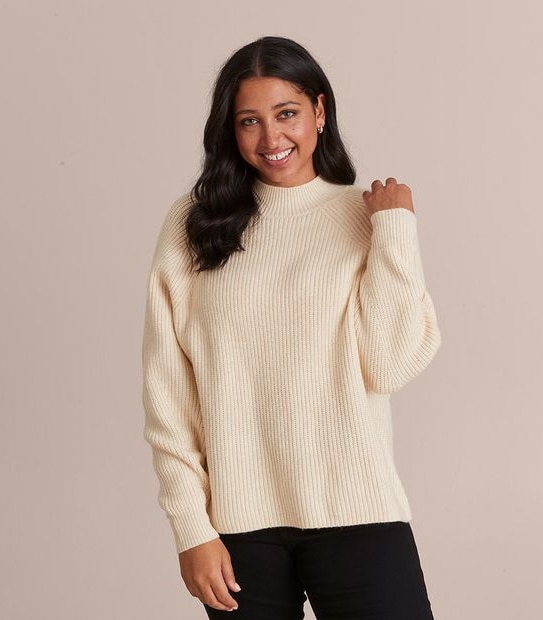 Curve Rib Jumper