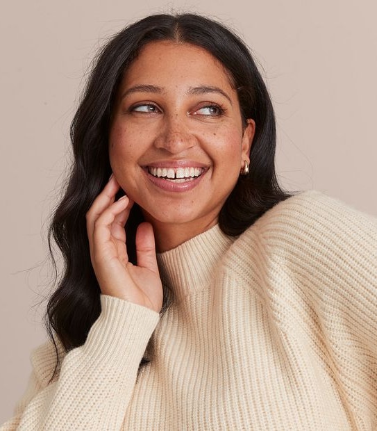 Curve Rib Jumper