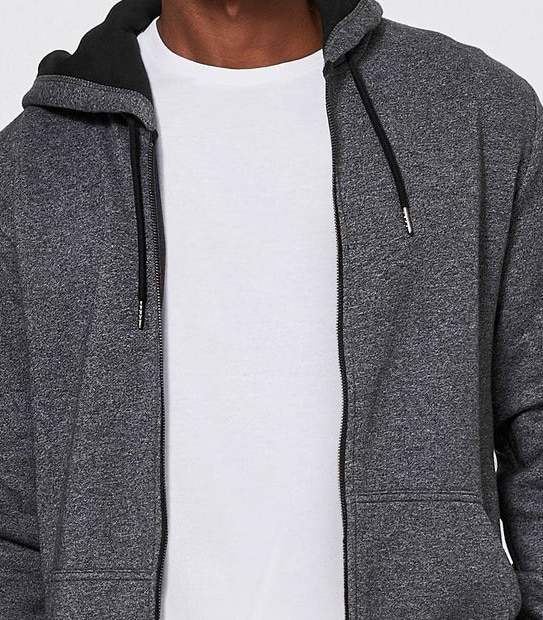 Fleece Zip Through Hoodie