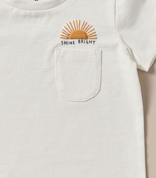 Baby Organic Cotton Print T-shirt
