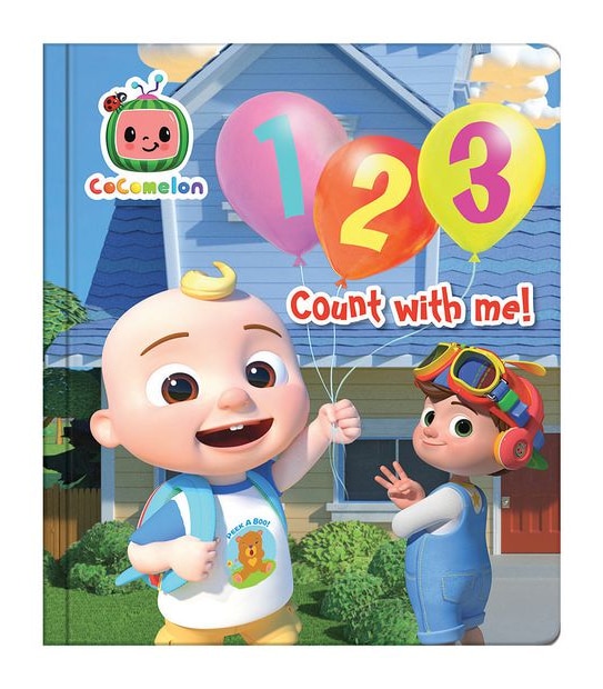 Cocomelon Board Book 123 Count With Me